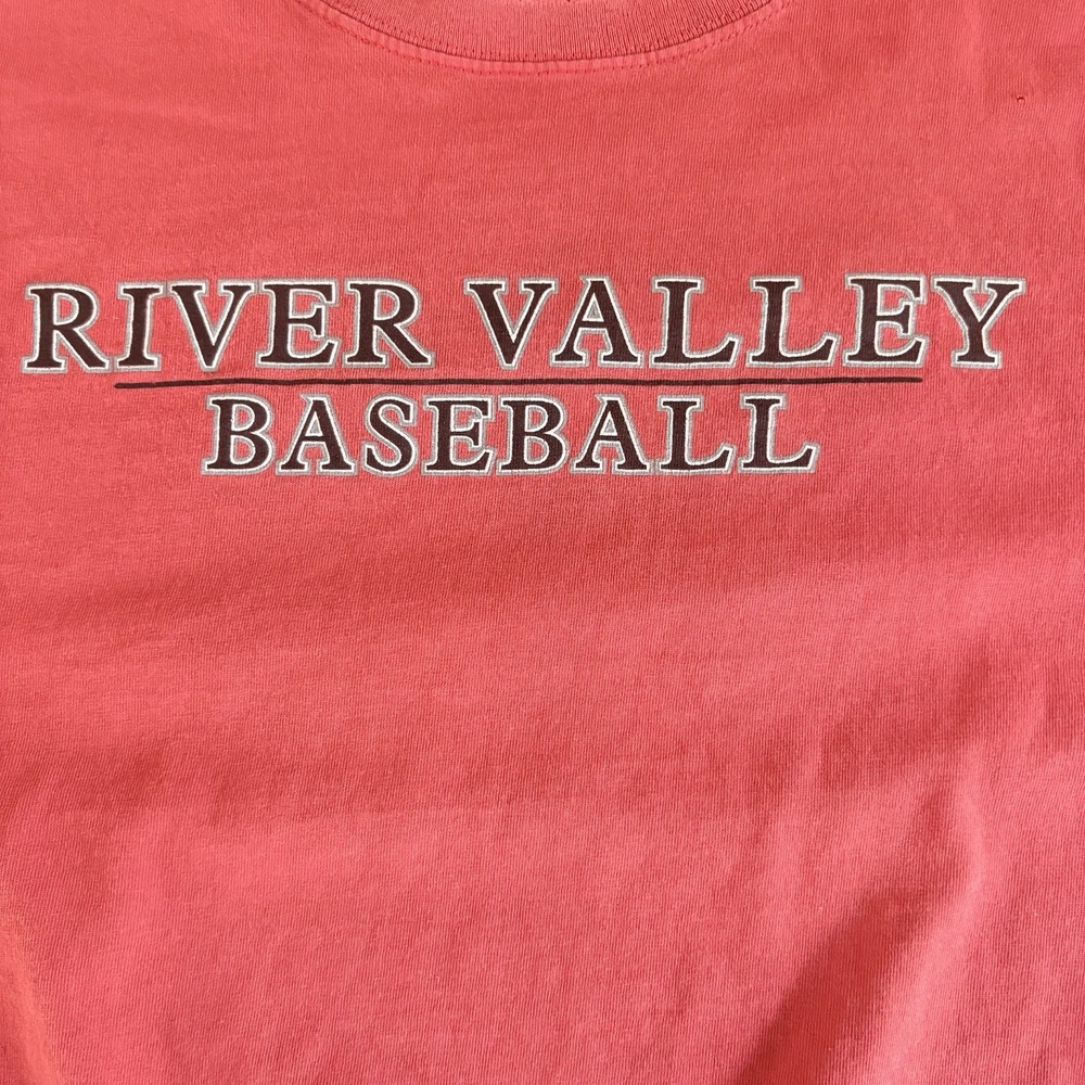 River Valley Basketball Red‎ Men's XL Graphic T-Shirt Sports Team Fan Tee